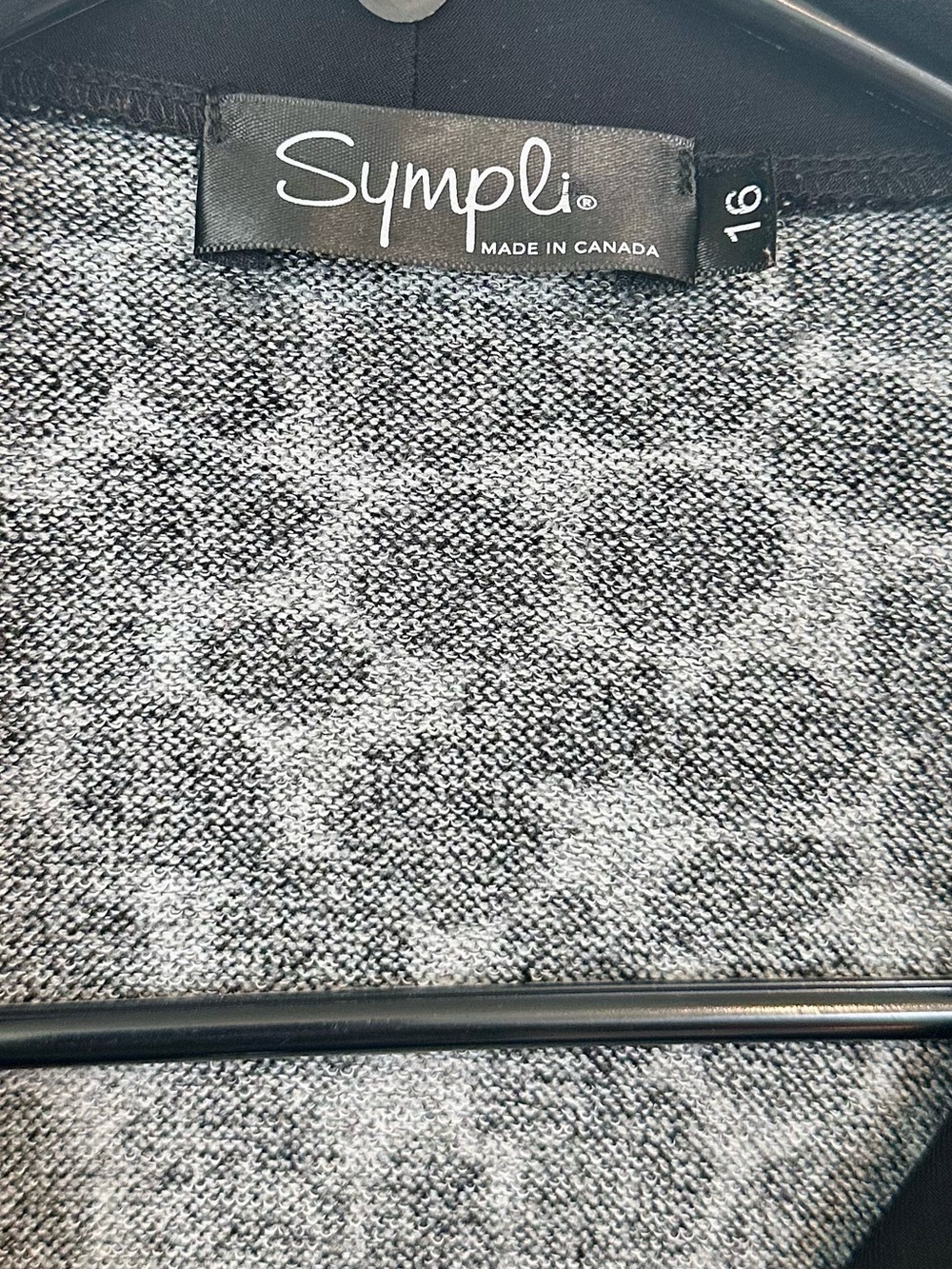 Sympli Black and White On The Dot Swing Coat - Size: 16 - Picture 3 of 9